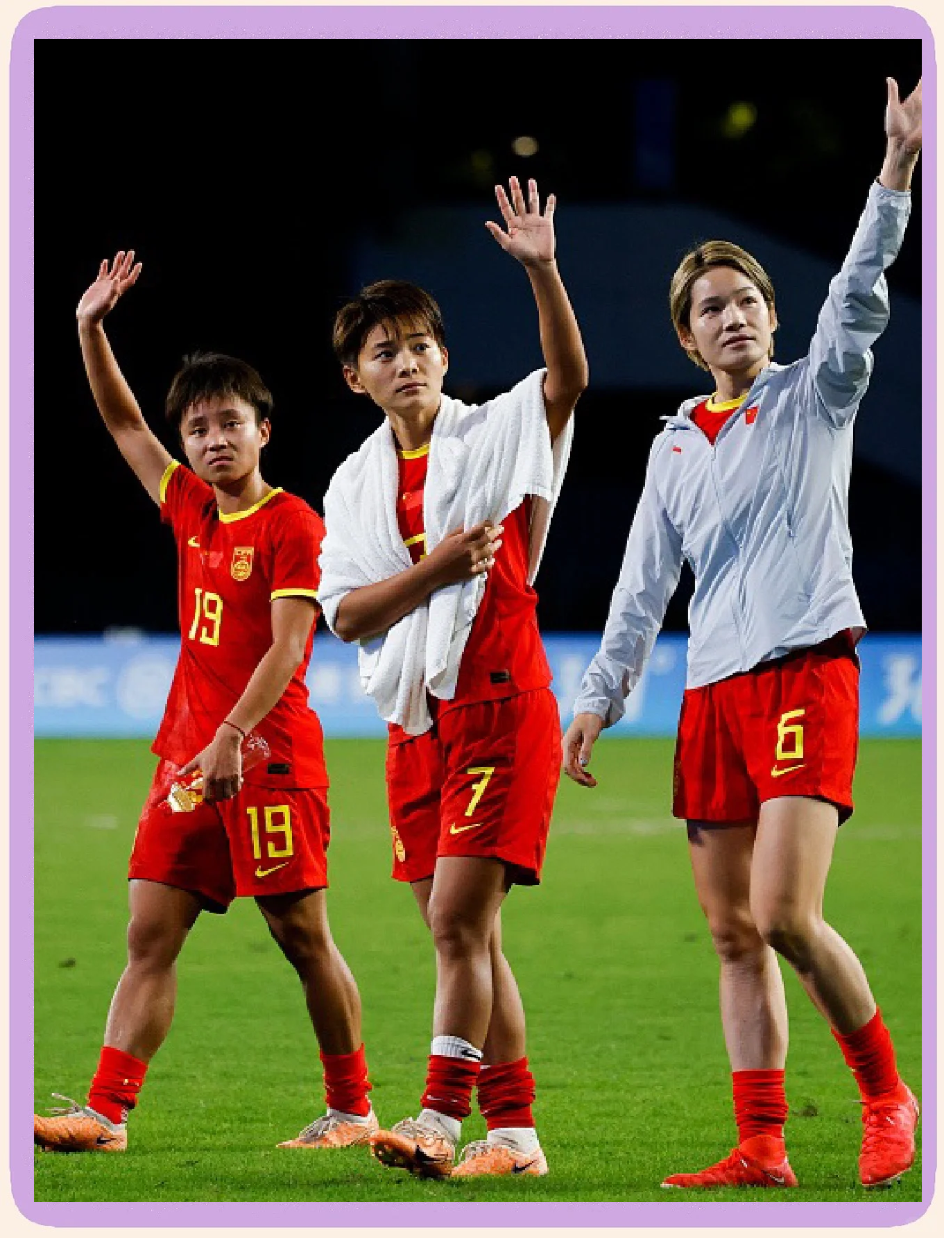 高强度比赛后，女足展现出色表现